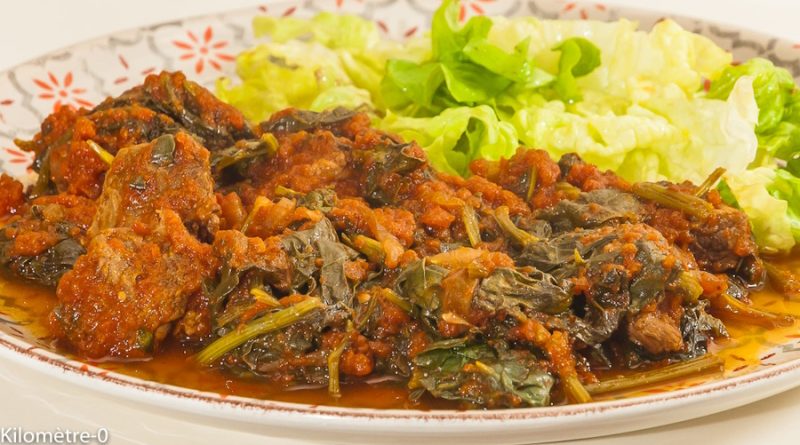 SAUCE D’EPINARDS A LA VIANDE(RECETTE TOGOLAISE 03 PERSONNES) SAUCE D’EPINARDS A LA VIANDE(RECETTE TOGOLAISE 03 PERSONNES)