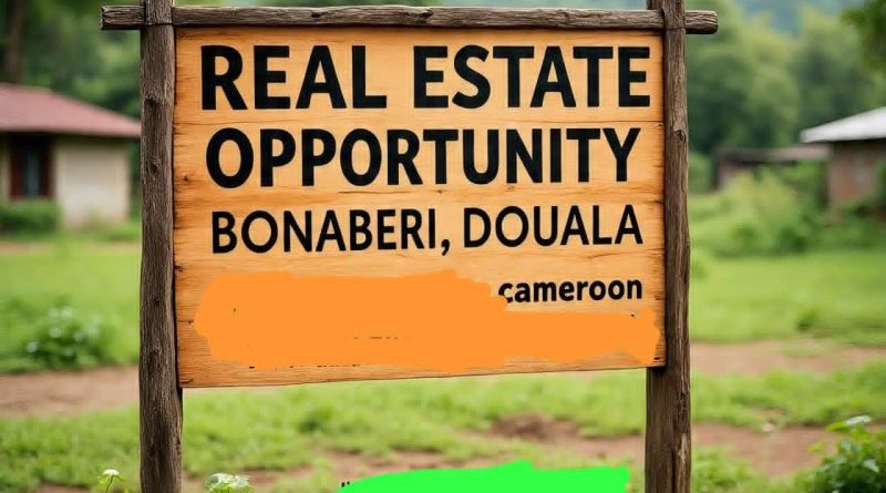 OPPORTUNITÉ FONCIÈRE – BONABERI, DOUALA 🇨🇲 OPPORTUNITÉ FONCIÈRE – BONABERI, DOUALA 🇨🇲